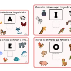 Conciencia Fonológica: Vocales y Animales 🐶🐸🦁