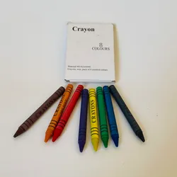 Crayolas de 8 unidades