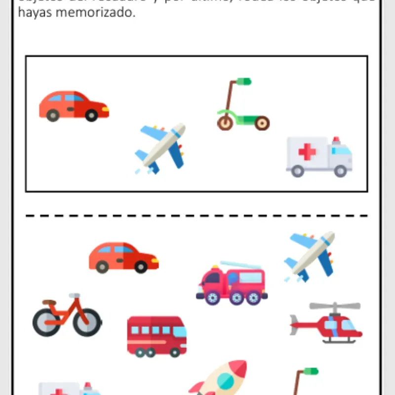 🧠💡✨ Cuadernillo de Actividades: Memoria y Atención 🎯📝👧👦