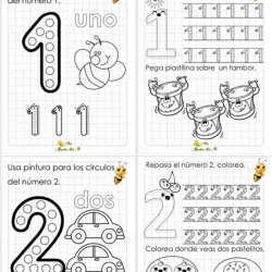 Cuaderno de Actividades para aprenderlos números