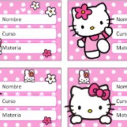 📛✨ ETIQUETAS IDENTIFICADORAS PARA LIBRETAS Y LIBROS ✨📛
