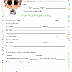 📝 Ficha de Identificación del Alumno 🧒📝