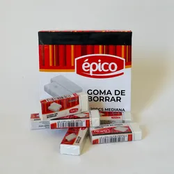 Goma de borrar mediana