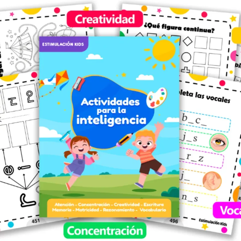 🧠📘 Gran Cuaderno de Actividades para la Inteligencia🧠📘