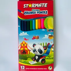 Lápices de colores de 12 unidades