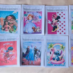 Libros para colorear pequeños para niñas