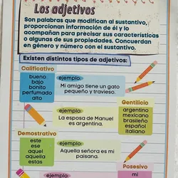 Los adjetivos