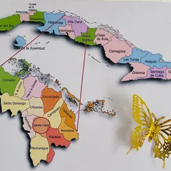 Mapa de Cuba