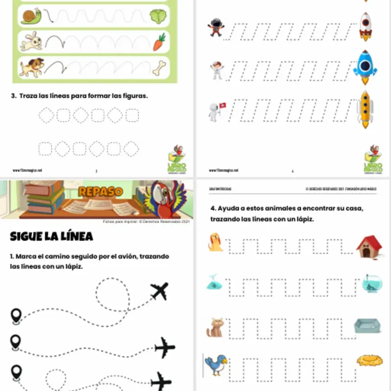 Mini repaso de preescritura ✏️