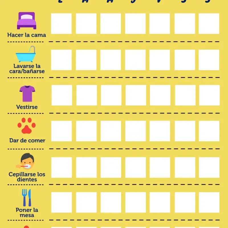 📅🏠 Planificador Semanal de Actividades en Casa