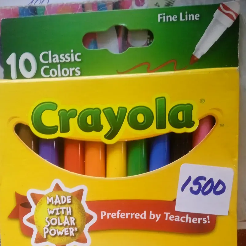 Plumones 10 unidades