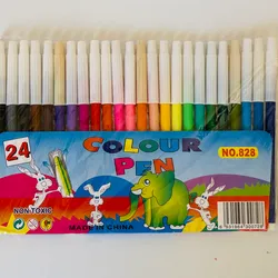 Plumones de 24 unidades
