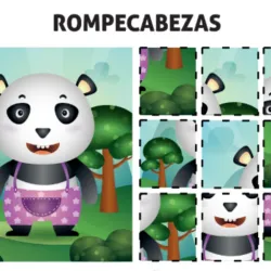 🧩 Rompecabezas de Animales 🐶🦁🐘