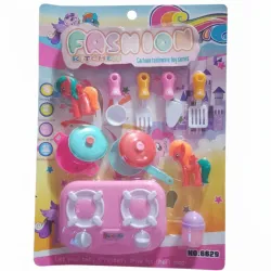 🍳🦄🎉 Set de Cocina con 2 Ponis 🎉🦄🍳
