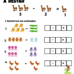 "¡Vamos a practicar la resta! ➖🧮"