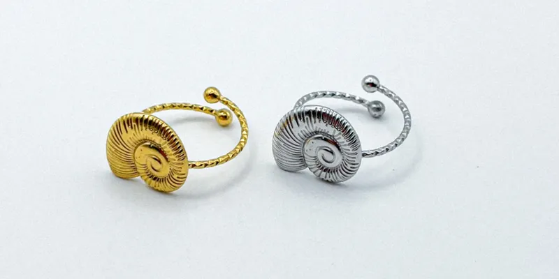 Anillo caracola