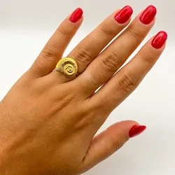 Anillo caracola
