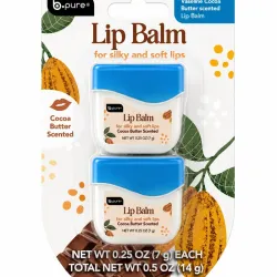 B•Pure Lip Balm – Cocoa Butter Scented