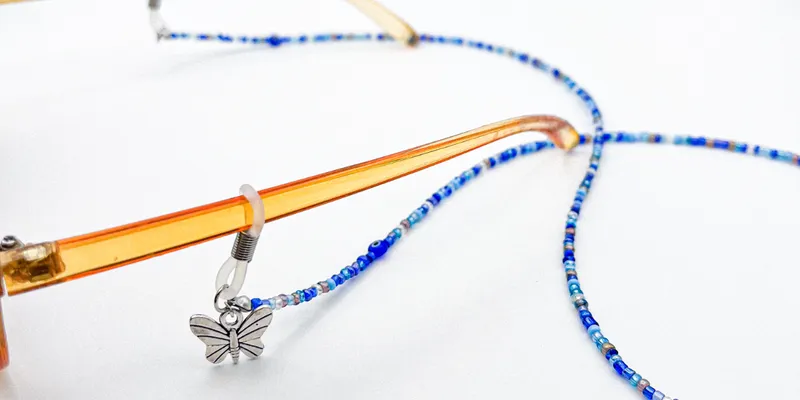 Colgante para gafas de cuentas 