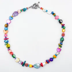 Collar con entrepiezas de nácar ☀️🏖️