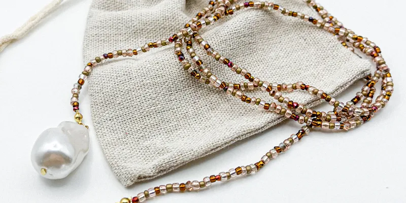 Collar largo multiforma