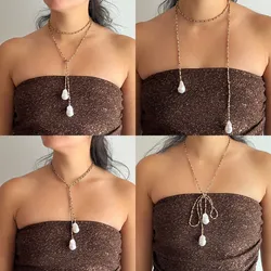 Collar largo multiforma