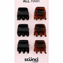 Pack de 6 pinzas pequeñas para el pelo