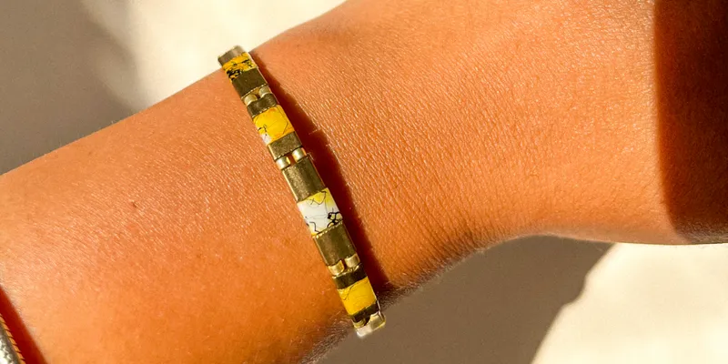 Pulsera de cuentas Tila 