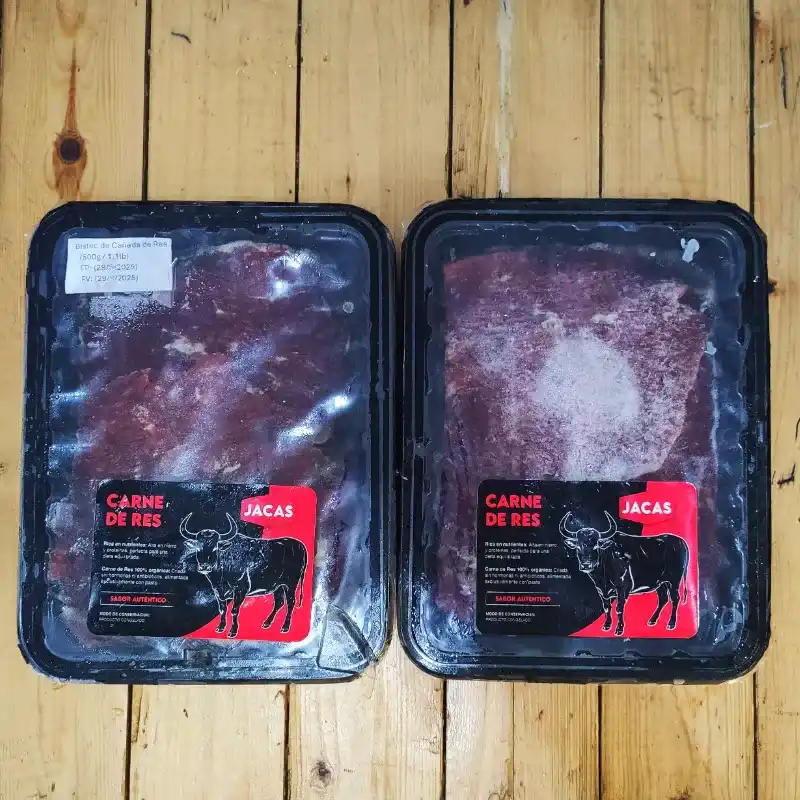Bistec de cañada de res "Jacas"