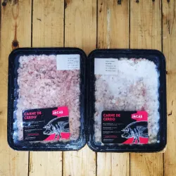 Carne molida de cerdo "Jacas"