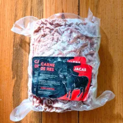 Carne molida de res "Jacas"