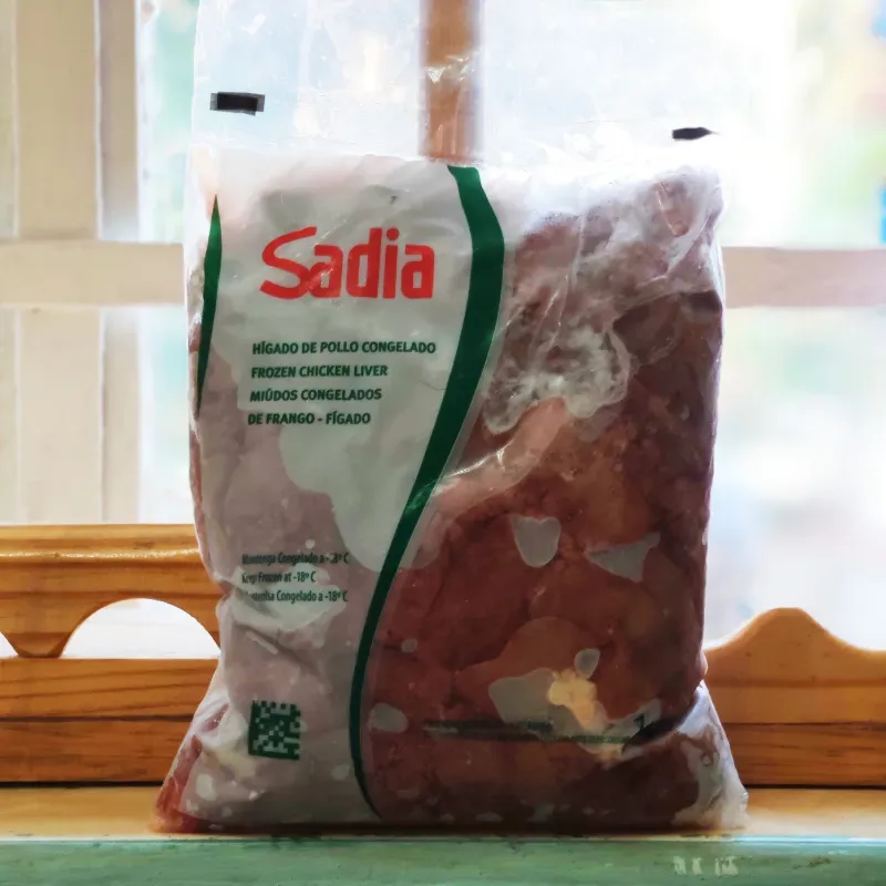 Hígado de pollo "Sadia"