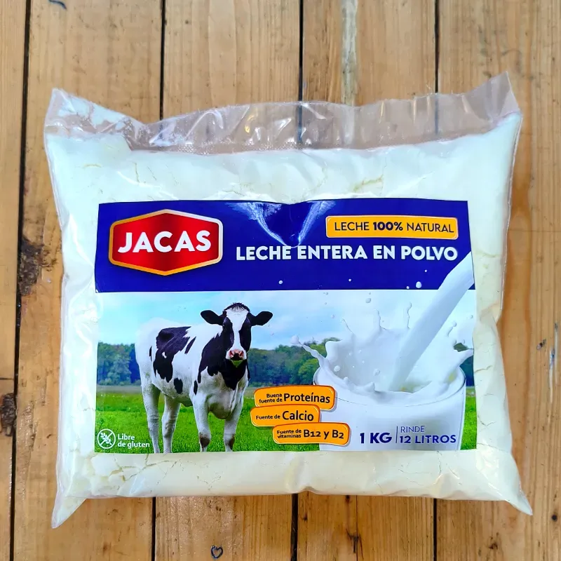 Leche entera entera en polvo "Jacas"