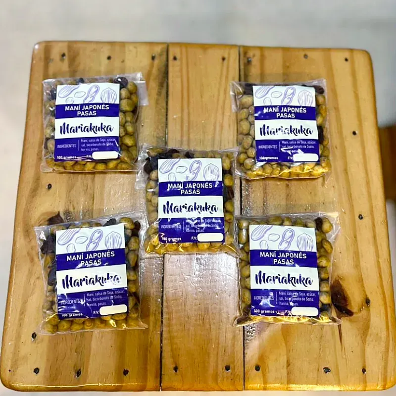 Maní japonés con pasas "Mariakuka"