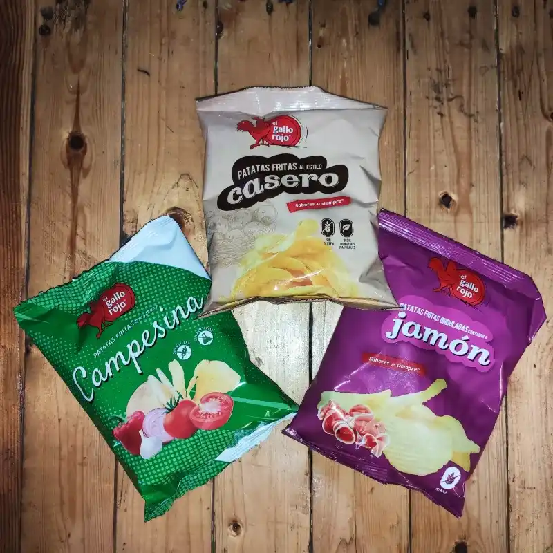 Papitas "El Gallo Rojo"