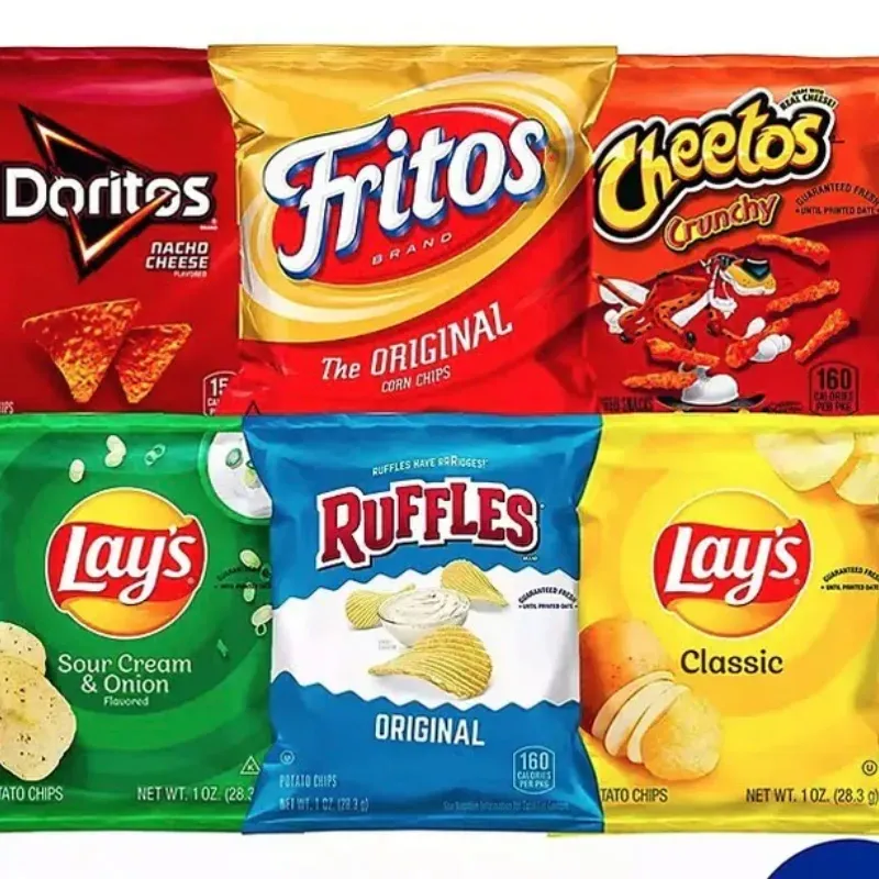 Papitas Lays, Doritos,etc.