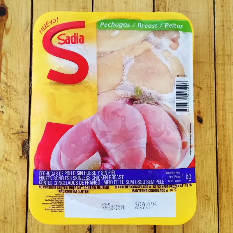 Pechuga de pollo "Sadia"