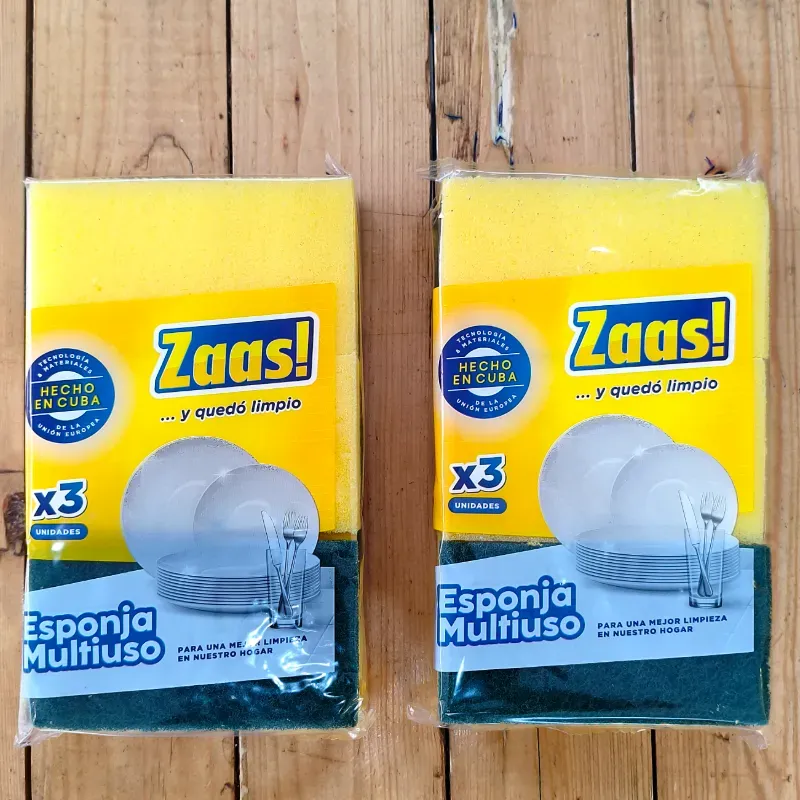 Paquete de esponjas de fregar "Zaas"