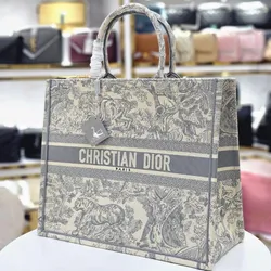 BOLSA DIOR BOOK TOTE🩶