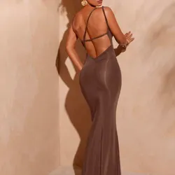 Vestido Brillo | Espalda Descubierta