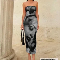 Vestido con estampado🩶