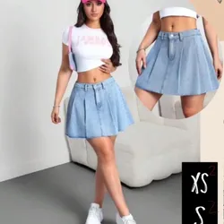 FALDA PLIZADA