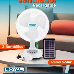 Ventilador Recargable 12”