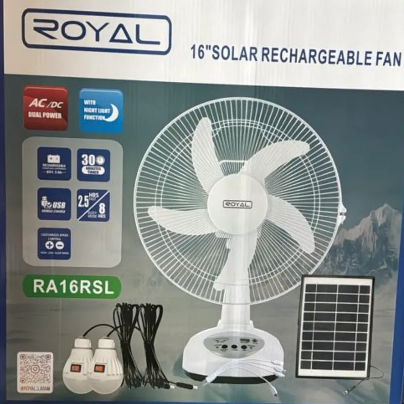 Ventilador Recargable 16”