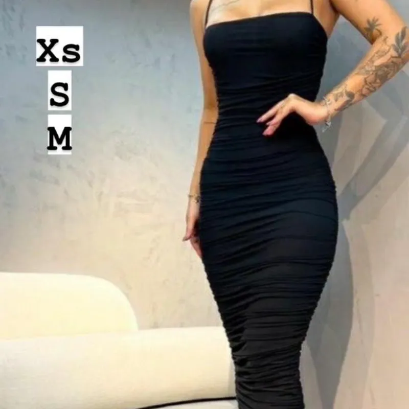 🛍️Vestido corrugado