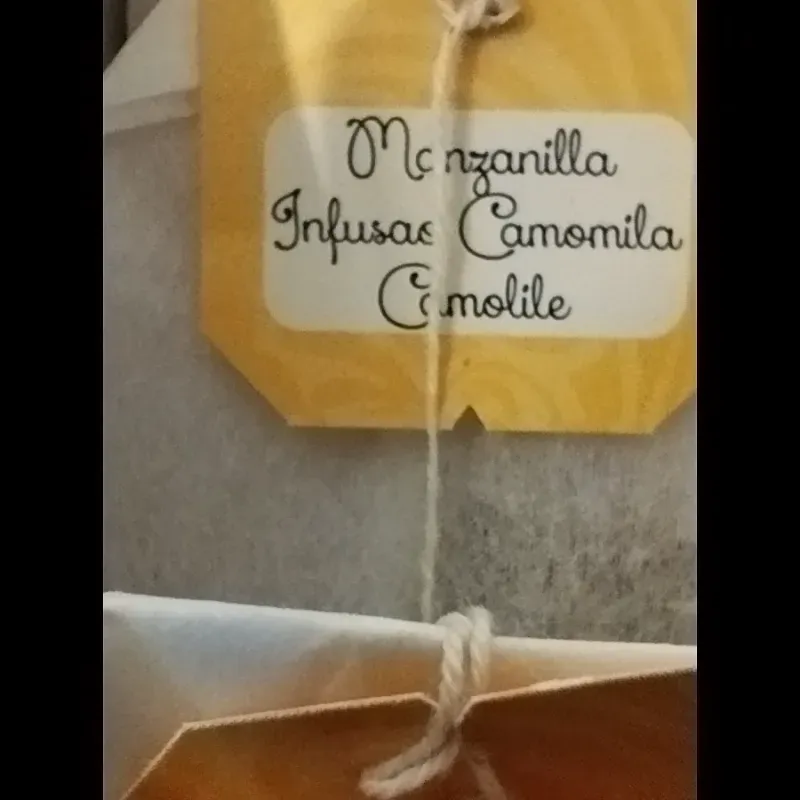 Infusion de Manzanilla x 25 u.