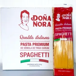 Spaghetti Doña Nora 500g | Pasta Italiana de Calidad | ¡Sabor Auténtico!