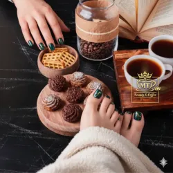 Esmalte semipermanente en manos y pies. Setvicio VIP