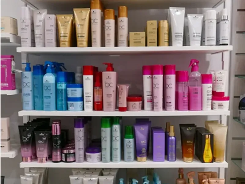 Tienda. Productos de peluqueria. 