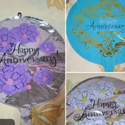Globo de feliz aniversario